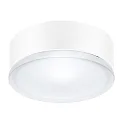 LED Wand- und Deckenleuchte DROP 28 LED, 16W, 3000K, 1336lm, IP55, IK06, statisch, weiß / Glas opal