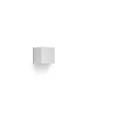 outdoor wall luminaire QUASAR 10 1WB static IP44, white, lacquered 