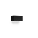 outdoor wall luminaire QUASAR 20 TECH static IP65, black, lacquered 