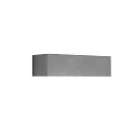 outdoor wall luminaire QUASAR 30 TECH static IP65, grey, lacquered 