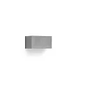 outdoor wall luminaire QUASAR 30 DOUBLE TECH static IP65, grey, lacquered 