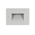 wall recessed luminaire INSERT+ ZERO / 107x49MM asymmetrical, static IP65, anthracite 