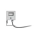 LED Spot FOCUS+ ZERO S/EW, 10W, 3000K, 611lm, IP65, IK06, statisch, anthrazit / Glas transparent