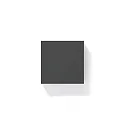 LED Wandleuchte MIMIK 10 M CP/T3, 5W, 4000K, 358lm, IP65, IK06, statisch, anthrazit / Glas transparent