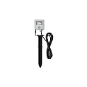 LED Spot FOCUS+ ZERO KIT S/EW, 10W, 3000K, 611lm, IP65, IK06, inkl. Erdspieß, statisch, anthrazit / Glas transparent
