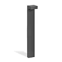 LED Pollerleuchte MIMIK 10 POST 1000, 10W, 3000K, 719lm, IP65, IK08, statisch, anthrazit / Glas transparent
