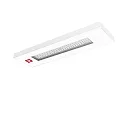 LED Hallenpendelleuchte LAMA+ MINI S/EW, 72W, 4000K, 11332lm, IP66, IK06, statisch, weiß