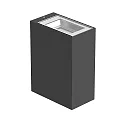 outdoor wall luminaire ORION V M static IP65, anthracite, lacquered 