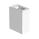 outdoor wall luminaire ORION V M static IP65, white, lacquered 