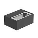 outdoor wall luminaire ORION H M static IP65, anthracite, lacquered 