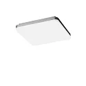 wall and ceiling luminaire WL 210 OPAL SQUARE static IP20, aluminium, lacquered dimmable