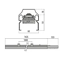 Performance in Lighting track RAIL-M TRY 5P, white