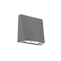 outdoor wall luminaire SHIELD+ 1 MULTIPOWER static IP66, anthracite, lacquered 