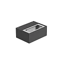 outdoor wall luminaire ORION H M static IP65, anthracite, lacquered 
