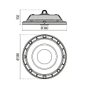 Performance in Lighting hall spot A+ 150 C/EW IP65, black dimmable