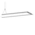 LED Pendelleuchte SL713+ PL MP S/C, 53W, 3000K, 6930lm, IP20, IK05, statisch, bildschirmarbeitsplatztauglich, grau