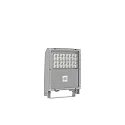 LED Scheinwerfer WIN PRO 20 A/W, 68W, 4000K, 9356lm, IP66, IK08, statisch, grau / Glas transparent