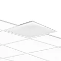 LED Einlege-Panel ELA 600 PR, IP40 IK06, 59.5 x 59.5cm, UGR <19, schaltbar, weiß, 32W 3000K 3590lm