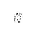 RADIUM filament lamp candle ESSENCE AMBIENTE LUX C22 E14 2,5W 220lm 2400K 300° CRI >80 