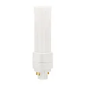 LED compact bulb ESSENCE DUO/E18 HF EM 830 (RALUX DUO/E RETROFIT) switchable matt G24q-2 7W 595lm 3000K 280° CRI >80 