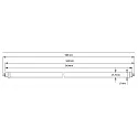RADIUM LED tube T5 DC TUBE T5 NEO matt G5 10W 1800lm 6500K 220° CRI 80-89 dimmable
