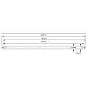 RADIUM LED Röhrenlampe DC TUBE T5 NEO 21/39 830/G5, für externe Treiber, 84.9cm, 17.9W 3000K 2840lm 220°, dimmbar
