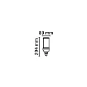 RADIUM LED replacement for HRL lamps HPM HRL125 E40 41W 6000lm 4000K CRI 80-89 