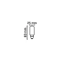 RADIUM LED filament lamp TUBE T26 40 827/C switchable E14 4,2W 470lm 2700K 300° CRI 80-89 