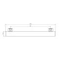 RADIUM LED Linienlampe RaLEDina RL-RAL2 35 200° 3,1W, 2200K, dimmbar, weiß