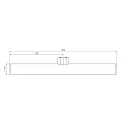 RADIUM LED Linienlampe RaLEDina RL-RAL1 35 200° 3,1W, 2200K, dimmbar, weiß