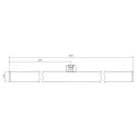 RADIUM LED Linienlampe RaLEDina RL-RAL1 60 200° 4,9W, 2700K, dimmbar, weiß