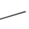 U profile SMALL U FLAT F 17/10 B1C1, black