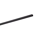 U profile SMALL U F 17/16 B1C1, black, white matt