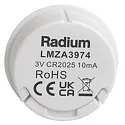 Mini Funk-Fernbedienung REMOTE RF DOT 1ZONE WHITE, Funk-Ausgang, 1 Kanal, 1Zone, Batteriebetrieb, weiß