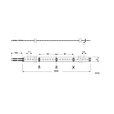 RADIUM Radium LED Strip RaLED Star 2200, IP00, 24Vdc, 140 LED/m, 19.2W/m 6500K 2080lm/m 120°, customizable x 0.8cm