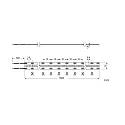 RADIUM Radium LED Strip RaLED Star 2300 UltraPitch, 24Vdc, 700 LED/m, CRI>90, 24W/m 6500K 2100lm/m 120°, konfektionierbar x 1.2cm