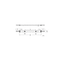 Radium Outdoor LED Strip RaLED Star 400 Waterproof, IP67, 24Vdc, 70 LED/m, 3.6W/m 2700K 720lm/m 120°, konfektionierbar x 1cm
