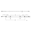 RADIUM LED STRIP 900 WARM DIM, 10W/m, 1900-3000K, 910lm/m, 24V, IP20, 5M