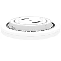 RADIUM LED Aufbauleuchte Decke/Wand STAR CCT, IP54 IK10, Ø 45cm, 28-36W 3000/4000/6000K 2400lm 110°, CRi >90, schaltbar, weiß