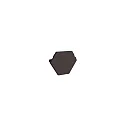 end cap SMALL CORNER, black