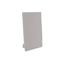end cap PROFILE MEDIUM U, white