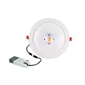 LED Downlight GLAN L, IP20, Ø 27cm, 230V , Plug&Play, 15-21W (multi) 3000/3500/4000K (CCT) 60°, UGR<19, starr, weiß matt