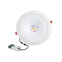 LED Downlight GLAN XL, IP20, Ø 32cm, 230V , Plug&Play, 15-21W (multi) 3000/3500/4000K (CCT) 60°, UGR<19, starr, weiß matt