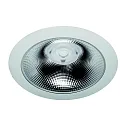 LED Downlight GLAN M, IP20, Ø 23.7cm, 230V , Plug&Play, 15-21W (multi) 3000/3500/4000K (CCT) 60°, UGR<19, starr, Alu