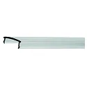 Profil Abdeckung, klar, 9,9 Fl., 2 Meter