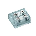 Zubehör für LED Strip VARDAflex (einfarbig, Breite 1cm) - Einspeisungs-Verbinder SCREW, IP20, Schraubkontakte, transparent