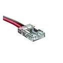 Zubehör für LED Strip VARDAflex (einfarbig, Breite 0.8cm) - Einspeisung GAPLESS, IP20, mit 15cm Zuleitung, transparent