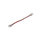 Zubehör für LED Strip VARDAflex COB SELECT (Breite 1cm) - Flexverbinder GAPLESS, IP20, mit 15cm Kabel, transparent matt