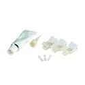 Zubehör für Outdoor LED Strip VARDAflex (einfarbig, Breite 0.8cm) - Einspeisung PUSH, 2-polig, IP67, 3er-Set