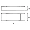 Rutec DALI-2 Push Dimm-Aktor DC DALI-2 DT8 für 12/24V, mehrfarbig
